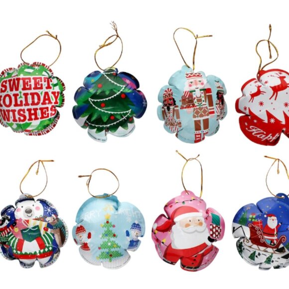 3 Pks Christmas Wack-A-Pack Self Inflating Mini Foil Balloon 4 per Pk 12 Total) - Picture 3 of 6